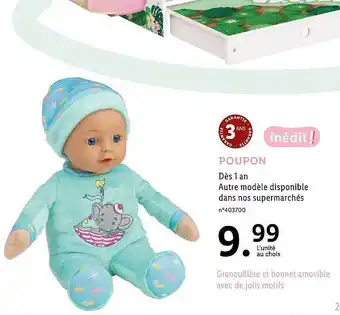 Lidl Poupon offre