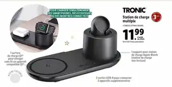 Lidl Station de charge multiple tronic offre
