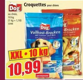 Norma Croquettes pour chiens dog offre