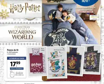 Lidl Parure de lit offre