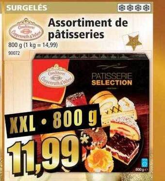 Norma Assortiment de pâtisseries offre