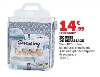 Hyper U Housse de repassage widex offre