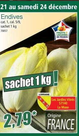 Norma Endives offre