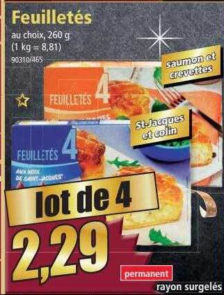Norma Feuilletés offre