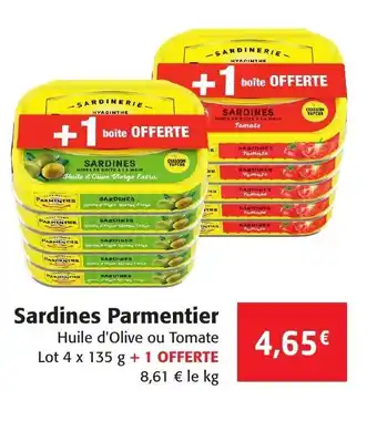 Colruyt Sardines Parmentier offre