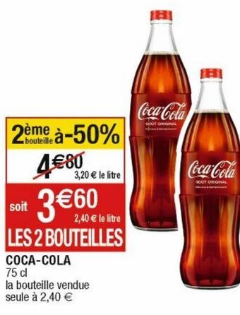Cora x Carrefour Coca-cola offre