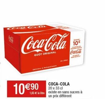 Cora x Carrefour Coca-cola offre