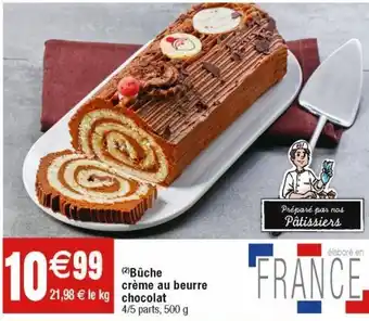 Cora x Carrefour Bûche de noël offre