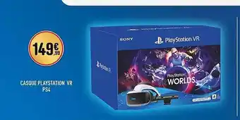 Casque playstation vr ps4