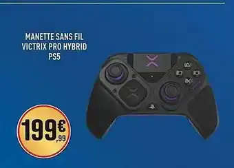 Micromania Manette sans fil victrix pro hybrid ps5 offre