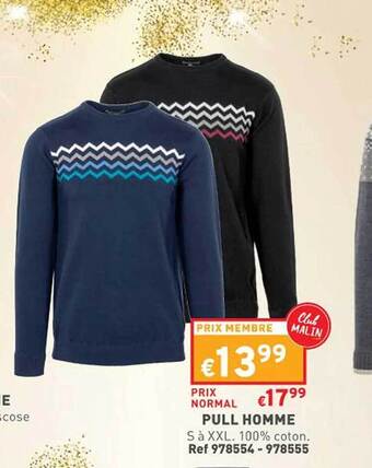 Trafic Pull homme offre