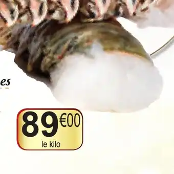 Gel 2000 Queues de langouste crues offre