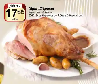 Gel 2000 Gigot d'agneau offre