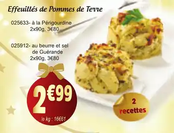 Gel 2000 Effeuillés de pommes de terre offre