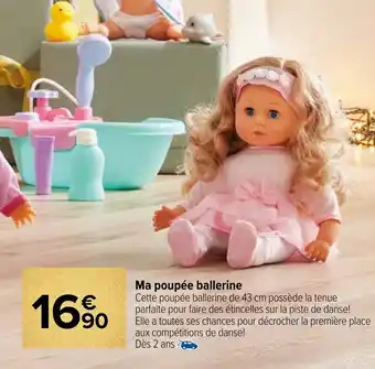 Carrefour Market Ma poupée ballerine offre