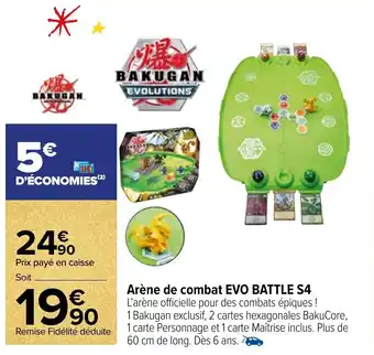 Arène de combat EVO BATTLE S4