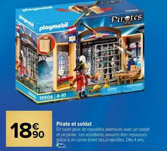 Pirate et soldat