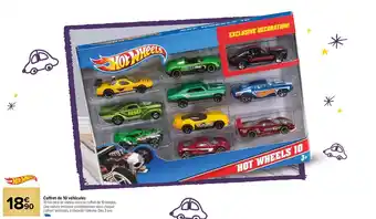 Carrefour Market Coffret de 10 véhicules offre