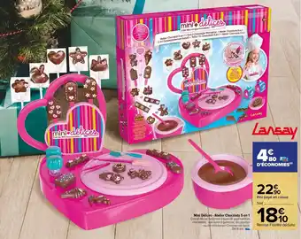 Carrefour Market Mini délices - atelier chocolats 5 en 1 offre