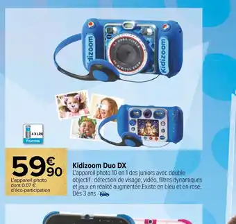 Carrefour Market Kidizoom Duo DX offre
