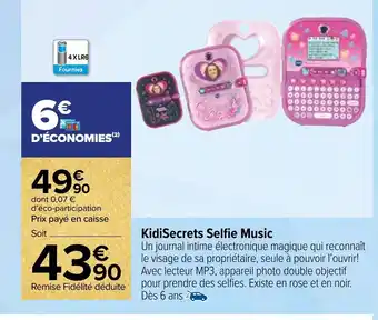 Kidisecrets Selfie Music