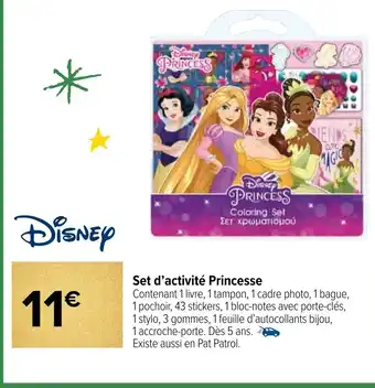 Set d'Activite Princesse