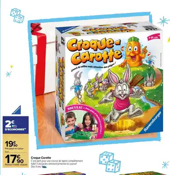 Carrefour Market Croque Carotte offre