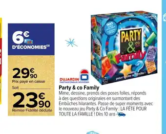 Carrefour Market Party & Co family offre