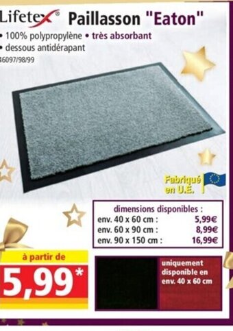Norma Paillasson Eaton offre