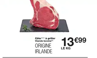 Monoprix Côté À griller viande bovine offre