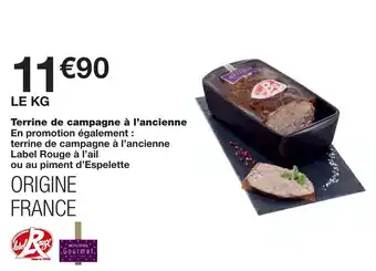 Monoprix Terrine de campagne à l'ancienne offre