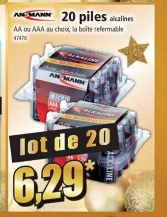 Norma 20 Piles offre