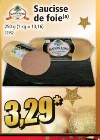 Norma Saucisse de Foie offre