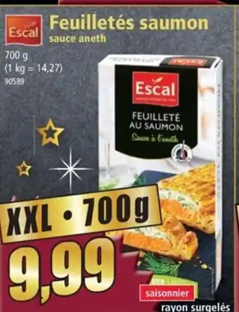 Norma Feuilletés Saumon offre