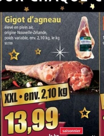 Norma Gigot d'Agneau offre