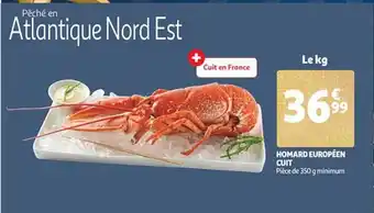 Auchan Homard européen cuit offre