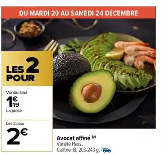 Carrefour Avocat affiné offre