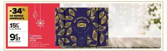 Carrefour Coffret thé édition limitée lipton offre