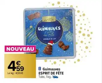 Carrefour Guimauves esprit de fête offre