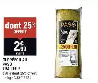 Préfou ail paso traiteur