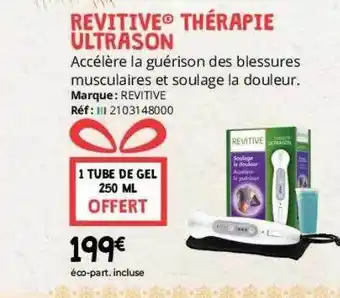 Revitive thérapie ultrason