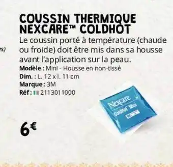 Distri Club Médical Coussin thermique nexcare coldhot 3m offre