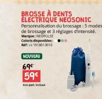 Brosse à dents électrique neosonic neopulse