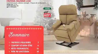 Distri Club Médical Fauteuil releveur lc101 offre