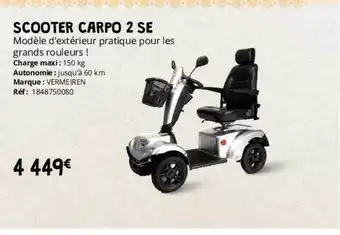 Distri Club Médical Scooter carpo 2 se vermeiren offre