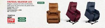 Distri Club Médical Fauteuil releveur lux innov'sa offre