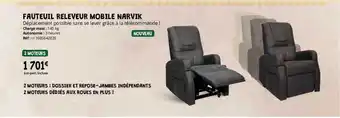 Distri Club Médical Fauteuil releveur mobile narvik offre