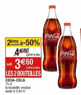 Cora x Carrefour Coca-cola offre