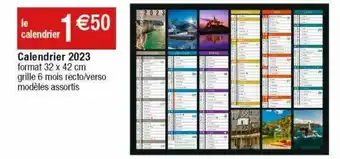 Cora x Carrefour Calendrier 2023 offre