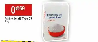 Cora x Carrefour Farine de blé type 55 offre